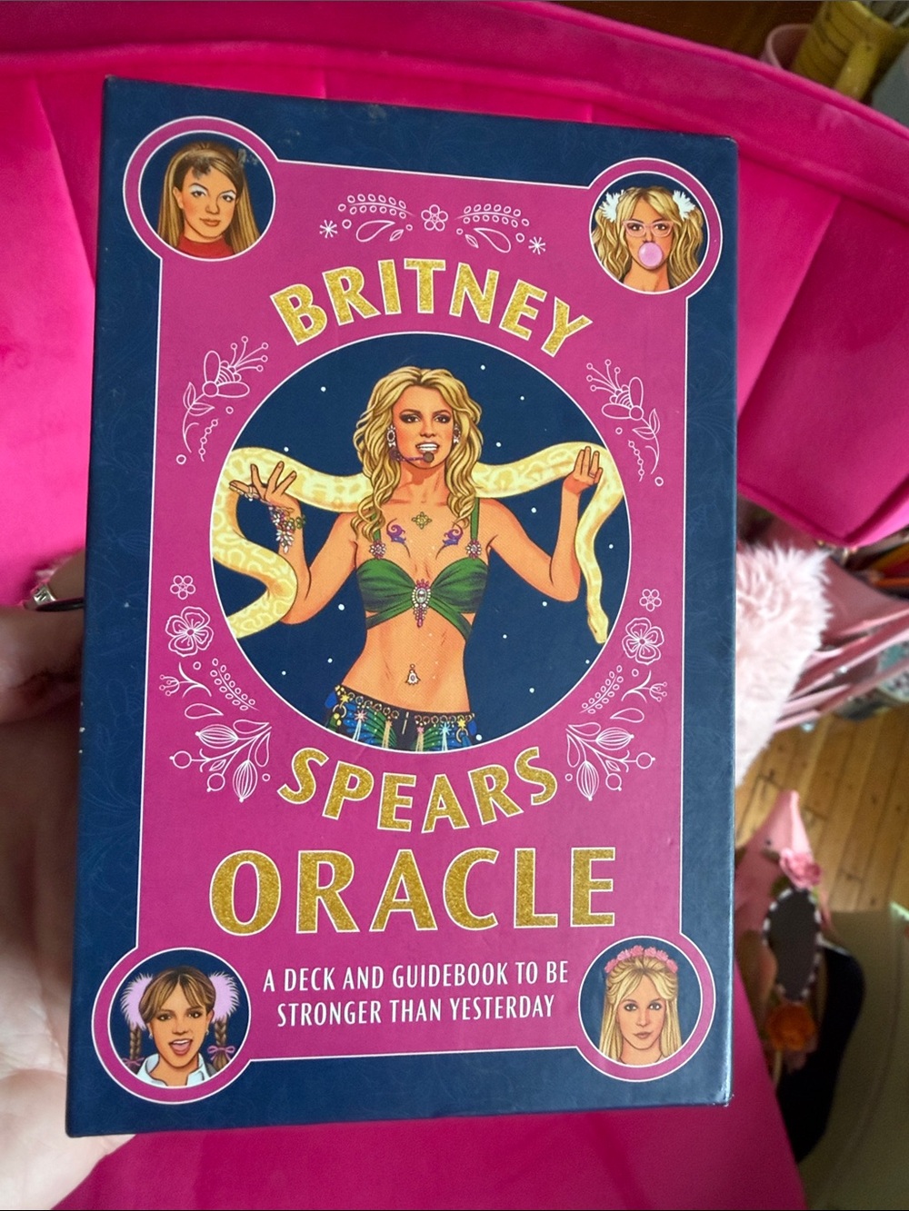 Britney Spears Oracle Deck - Pink & Navy Box
